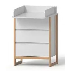 Комод-пеленатор Angelo Magic 60 см біло-бук 60х51х90 (19028)