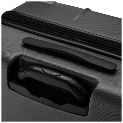 Валіза Wenger Oryson, велика, пластик, 4 колеса, сіра (653210)