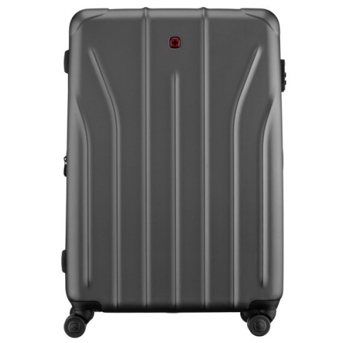 Валіза Wenger Oryson, велика, пластик, 4 колеса, сіра (653210)