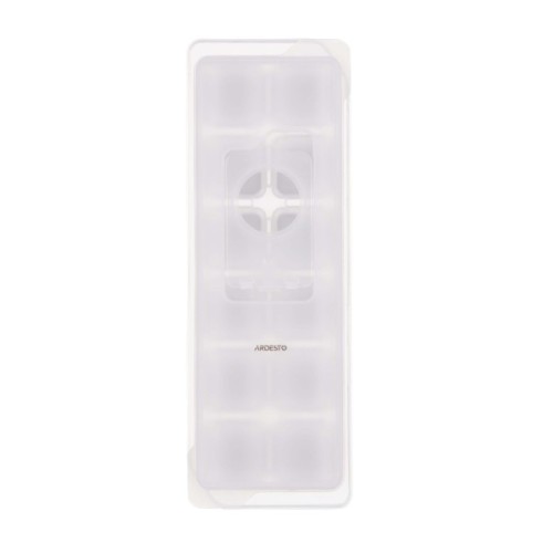 Форма для льоду Ardesto Fresh, 26х9.5х3.5см, силікон, пластик, бежевий (AR3595BE)