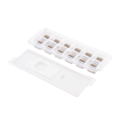 Форма для льоду Ardesto Fresh, 26х9.5х3.5см, силікон, пластик, бежевий (AR3595BE)