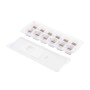 Форма для льоду Ardesto Fresh, 26х9.5х3.5см, силікон, пластик, бежевий (AR3595BE)