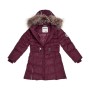 Пальто дитяче Huppa YASMINE 12020055 бордовий 152 (4741468682211)