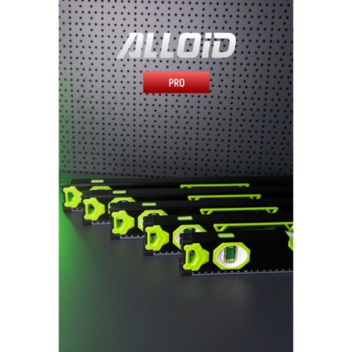 Рівень Alloid Pro, 40см, 3 капсули, з магнітом (LD-013040)