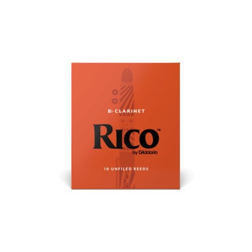 Тростина для кларнета D'Addario Rico - Bb Clarinet #1.5 - 10 Pack (RCA1015)