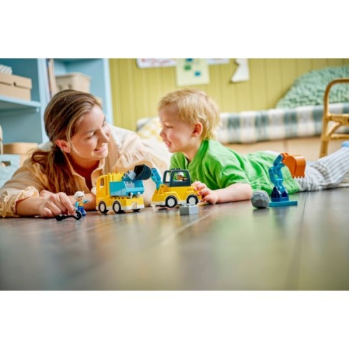 Конструктор LEGO DUPLO Town 3-в-1 Будівельна техніка (10475)