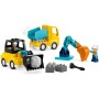 Конструктор LEGO DUPLO Town 3-в-1 Будівельна техніка (10475)