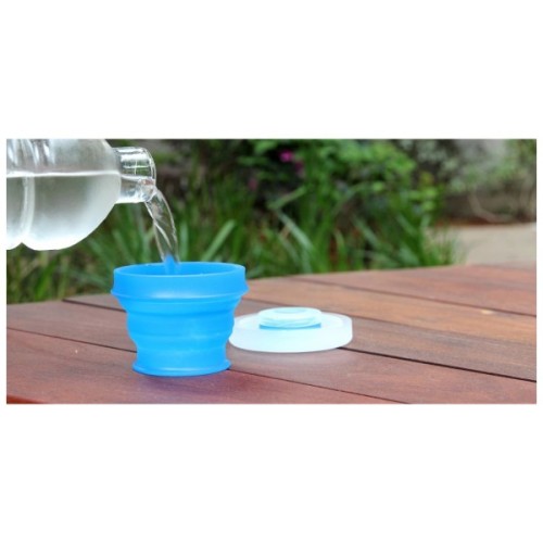 Чашка туристична Humangear GoCup Small blue (022.0102)