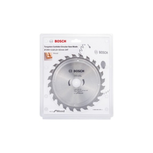 Диск пильний Bosch ECO WO 200x32-24T (2.608.644.379)