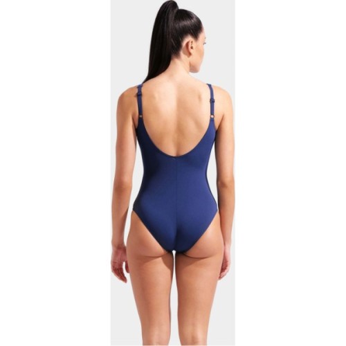 Купальник Arena Shimmering Swimsuit U Back 010810-708 синій 46 (3468337757658)