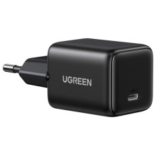 Зарядний пристрій Ugreen X513 USB-C PD30W QC4.0 GaN black (65007)