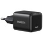 Зарядний пристрій Ugreen X513 USB-C PD30W QC4.0 GaN black (65007)