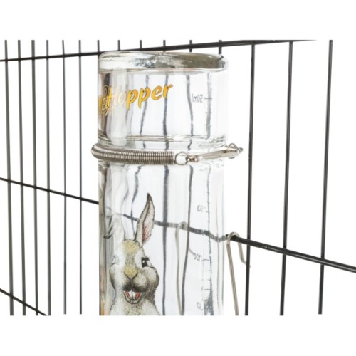 Поїлка для гризунів Trixie Honey & Hopper 125 мл (скло) (4011905604459)