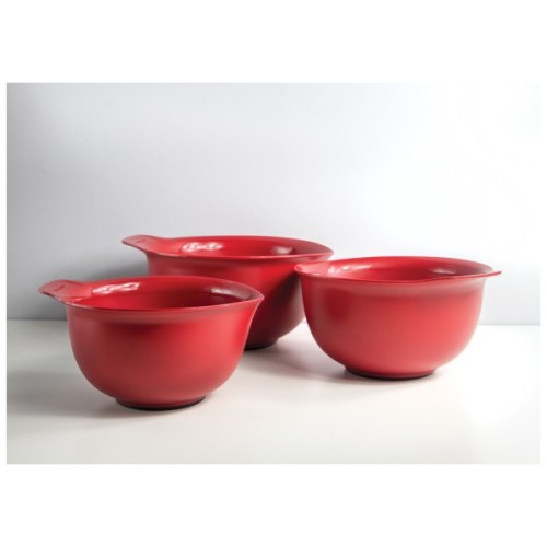 Миска KitchenAid Universal, набір 3 шт, червоний (KQG175OSERE)