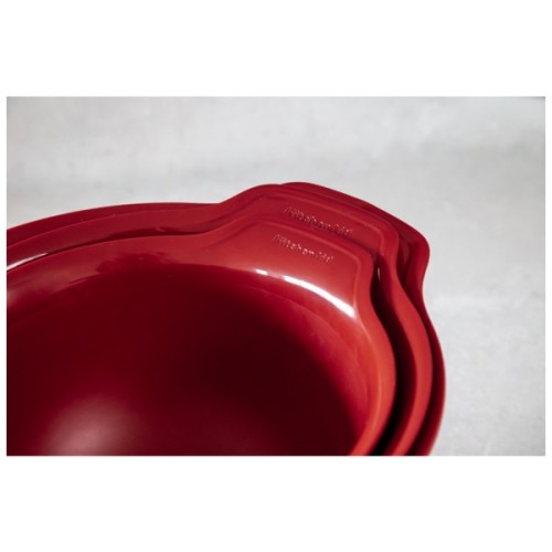 Миска KitchenAid Universal, набір 3 шт, червоний (KQG175OSERE)