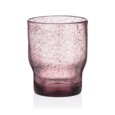 Набір склянок Ardesto Bubble 300мл, 2шт, скло, рожевий (AR2630P)