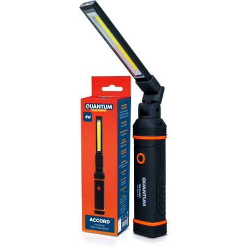 Ліхтар Quantum QM-FL2021 ACCORD 4W COB+SMD з Type-C (QM-FL2021)