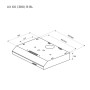 Витяжка кухонна Pyramida UX 60 (380) B BL