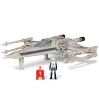 Фігурка Star Wars Medium Vehicle Транспорт та фігурка X-Wing (Blue 1) + Antoc Merric & R2-R9 12.5см (SWJ0025)