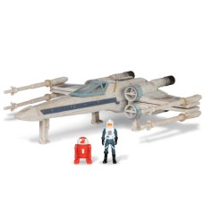 Фігурка Star Wars Medium Vehicle Транспорт та фігурка X-Wing (Blue 1) + Antoc Merric & R2-R9 12.5см (SWJ0025)