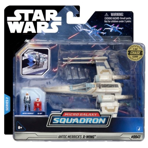 Фігурка Star Wars Medium Vehicle Транспорт та фігурка X-Wing (Blue 1) + Antoc Merric & R2-R9 12.5см (SWJ0025)