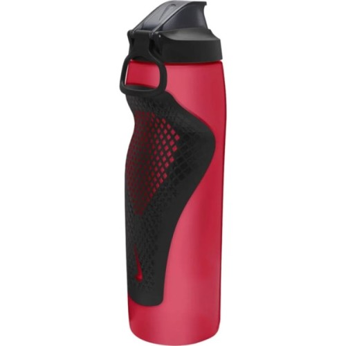 Пляшка для води Nike REFUEL BOTTLE LOCKING LID 32 OZ N.100.7670.640.32 червоний, білий, чорний 946 мл (887791745408)