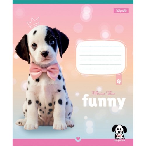 Зошит 1 вересня Funny Pets А5 12 аркушів лінія (768209)