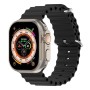 Ремінець до смарт-годинника Armorstandart Ocean Band для Apple Watch 42 (Series 11-10)/41/40/38 Black (ARM74233)