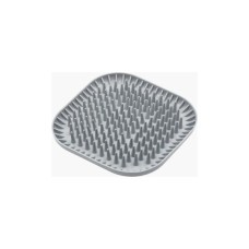 Універсальний посуд для тварин Fiboo Fiboowl Spiky килимок для злизування ласощів та їжі, 19х19 см світло-сірий (FIB0230)