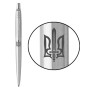 Ручка кулькова Parker JOTTER 17 UKRAINE SS CT BP Трезубец ОУН (глад.) (16132_T030t)