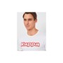 Футболка Kappa T-shirt Mezza Manica Girocollo K1335 Bianco con stampa logo pet білий L (8032522599085)