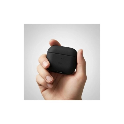 Чохол для навушників Uniq Lyden DS AirPods 4 Dallas Black (8886463691328)
