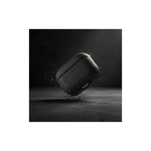 Чохол для навушників Uniq Lyden DS AirPods 4 Dallas Black (8886463691328)