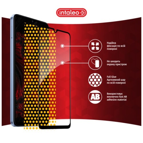 Скло захисне Intaleo Full Glue Xiaomi Redmi A3 Black (1283126591297)