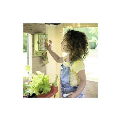 Ігровий будиночок Smoby Life Садовий з кашпо та годівничкою (7600810408)