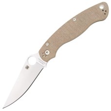 Ніж Spyderco Military 2 CPM Cru-Wear Micarta Brown (C36MPCW2)