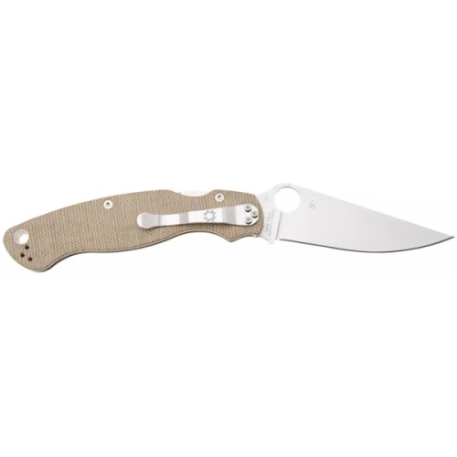 Ніж Spyderco Military 2 CPM Cru-Wear Micarta Brown (C36MPCW2)