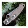 Ніж Spyderco Military 2 CPM Cru-Wear Micarta Brown (C36MPCW2)
