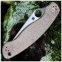 Ніж Spyderco Military 2 CPM Cru-Wear Micarta Brown (C36MPCW2)