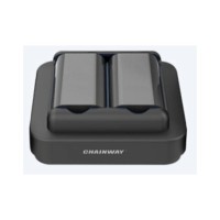 Зарядний пристрій для акумуляторів ТЗД Chainway 2-х слотовий для пістолетної рукоятки С66 (CRD-C66-PBC)