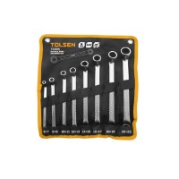 Ключ Tolsen накидний 8 шт 6-22 мм в чохлі Профі (15895)