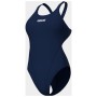 Купальник Arena Team Swimsuit Swim Tech Solid 004763-750 темно-синій 42 (3468336647394)