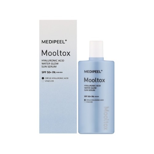 Засіб від засмаги Medi-Peel Hyaluronic Acid Mooltox Water Glow Sun Serum SPF 50+ PA++++ 52 мл (8809941822182)