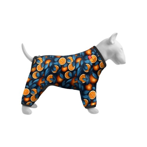 Вітровка для тварин WAUDOG Clothes Апельсини XS 25 (386-4054)