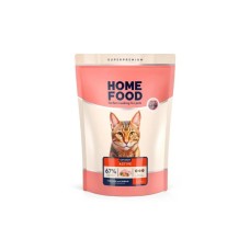 Сухий корм для кішок Home Food For active з куркою та креветками 1.6 кг (4820235020071)