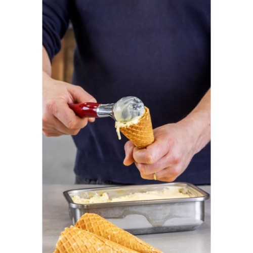 Ложка для морозива KitchenAid Classic 21,5 см червоний (KHA117OHEREG)