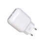 Зарядний пристрій XO 2xUSB 2.4A + cable USB to Lightning white (L78-L-WH)