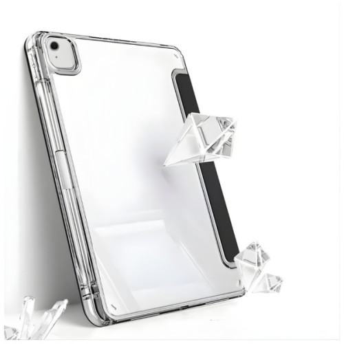 Чохол до планшета BeCover Ultra Slim Origami Transparent Apple iPad Air 13" M4 2026 Black (715287)