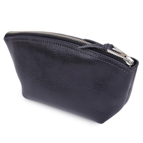 Косметичка Grande Pelle Шкіряна Чорна (11570)