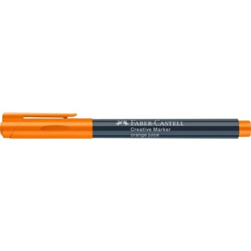 Маркер Faber-Castell для декору Creative Marker Orange Juice, M (1,5 мм), колір помаранчевий (32680)